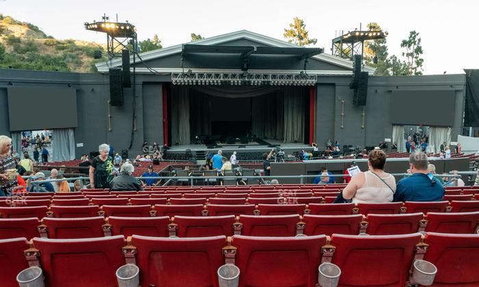 The Greek Theatre - Los Angeles - Section B Seat View