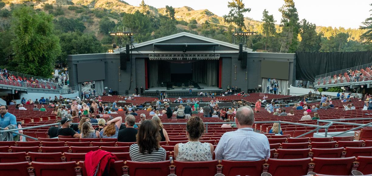 The Greek Theatre - Los Angeles - Section C Left Center Seat View