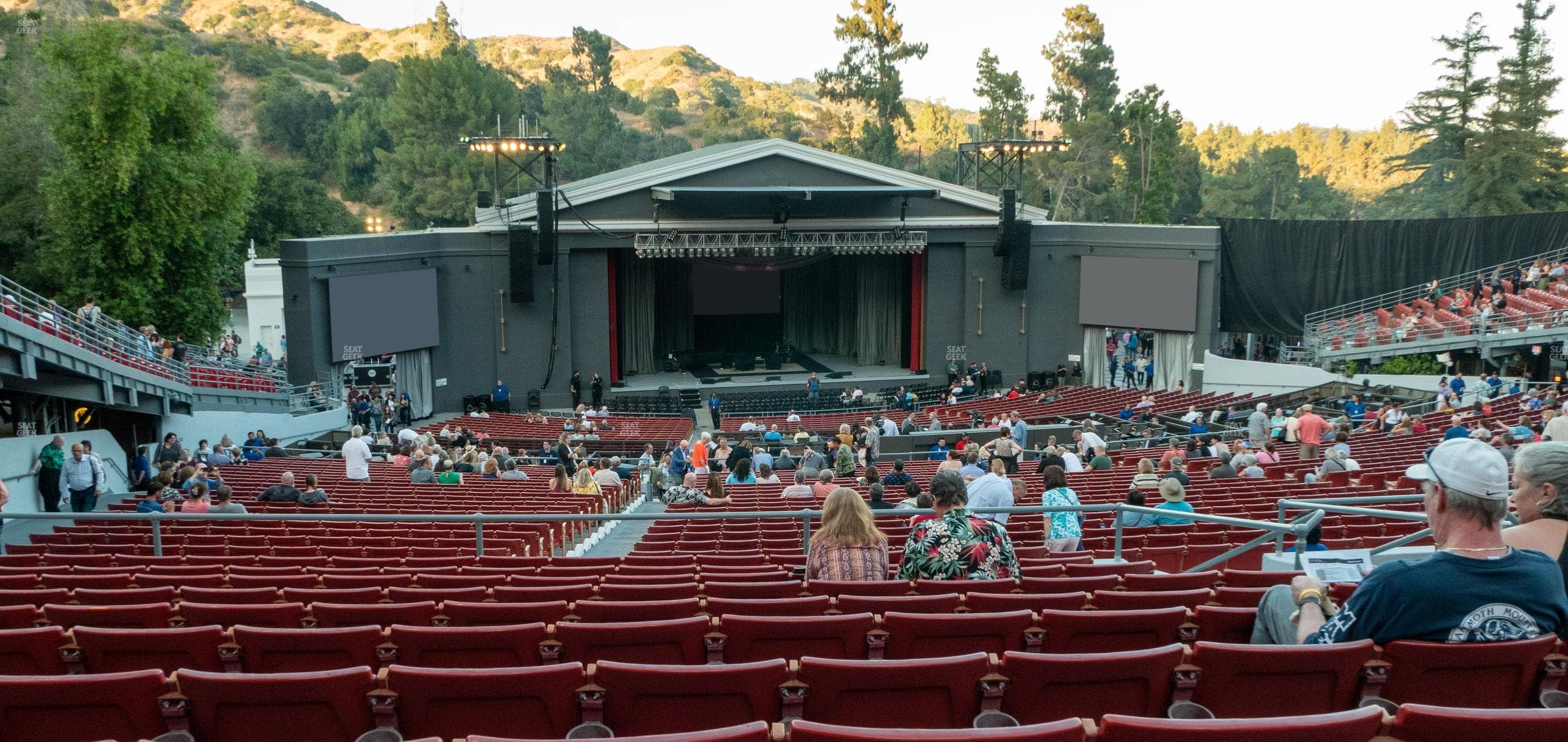 The Greek Theatre - Los Angeles - Section C Left Seat View