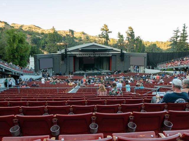 The Greek Theatre - Los Angeles - Section C Left Seat View