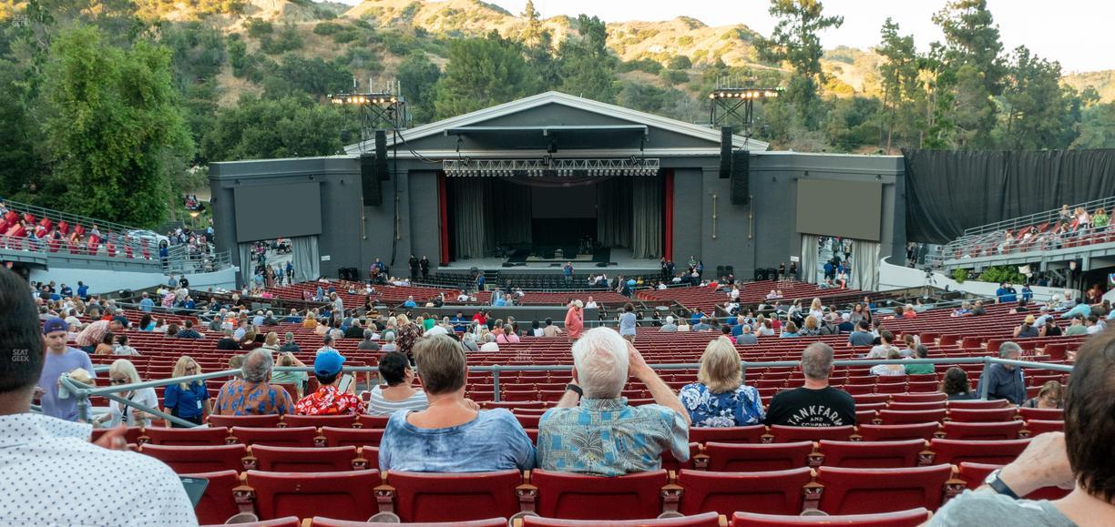 The Greek Theatre - Los Angeles - Section C Right Center Seat View