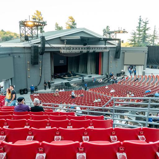 The Greek Theatre - Los Angeles - Section North Terrace R 2 Seat View