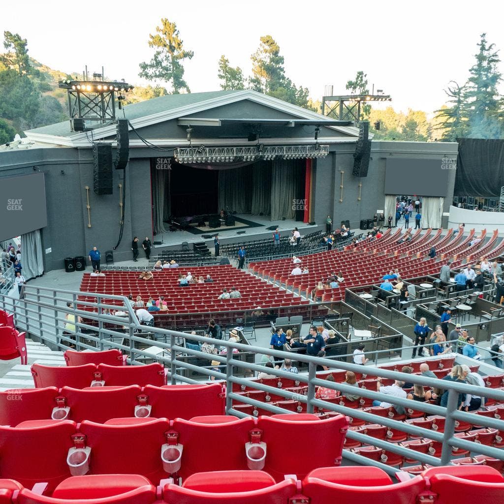 The Greek Theatre - Los Angeles - Section North Terrace R 3 Seat View