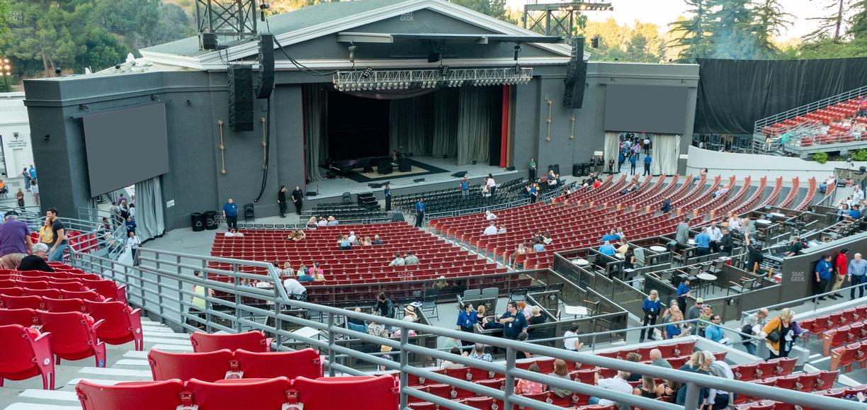 The Greek Theatre - Los Angeles - Section North Terrace R 3 Seat View