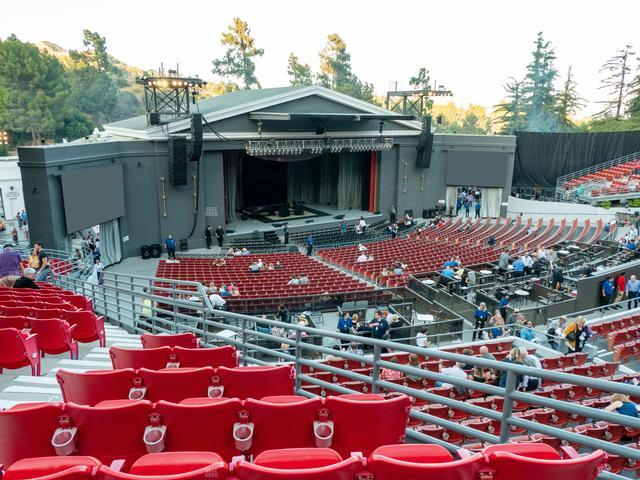 The Greek Theatre - Los Angeles - Section North Terrace R 3 Seat View