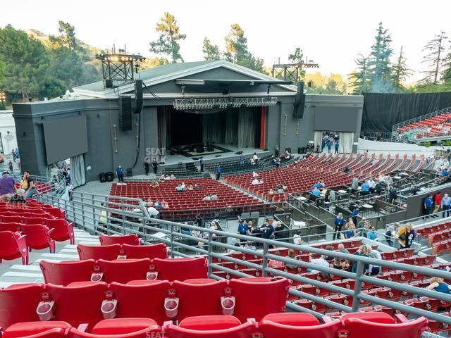 The Greek Theatre - Los Angeles - Section North Terrace R 3 Seat View