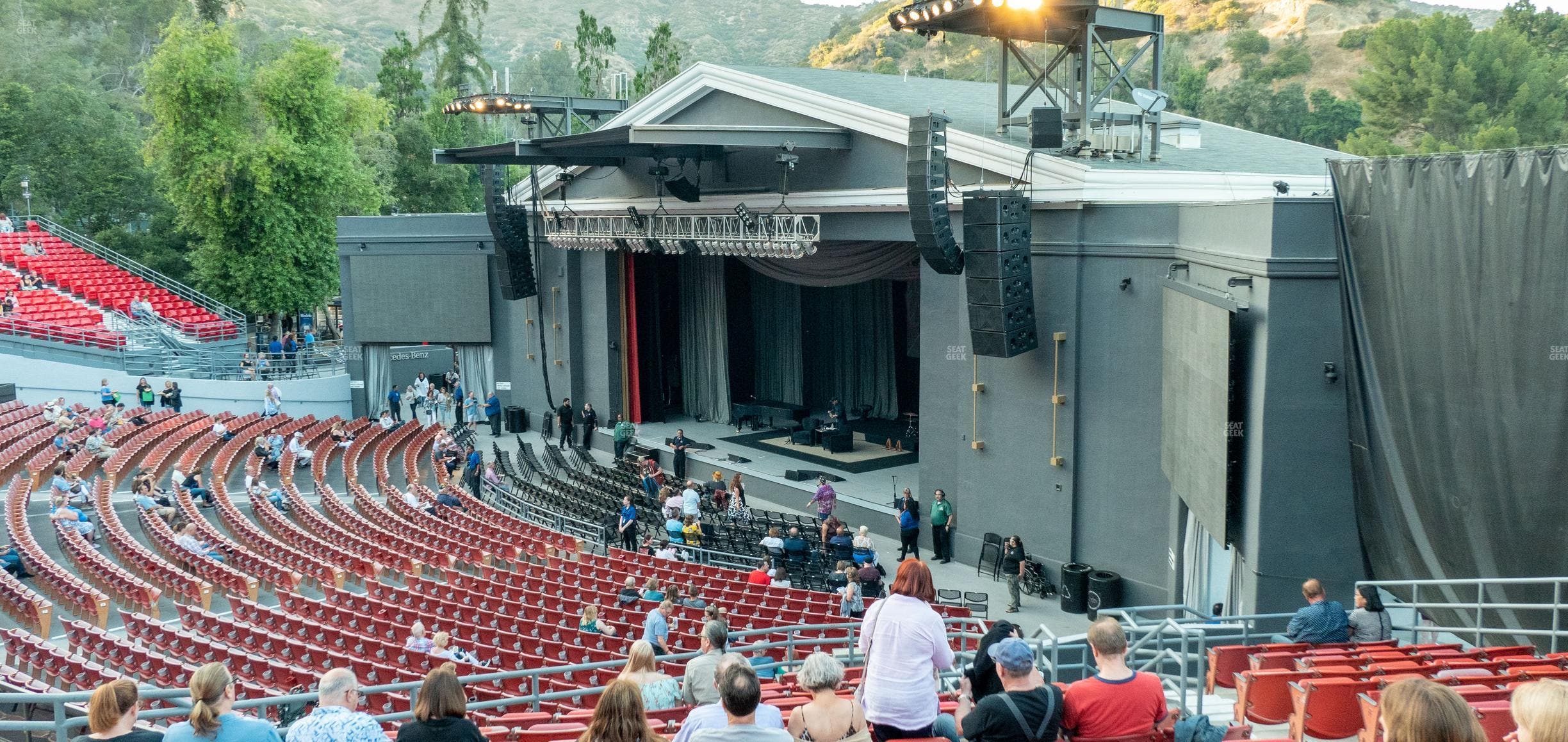 The Greek Theatre - Los Angeles - Section South Terrace R 1 Seat View