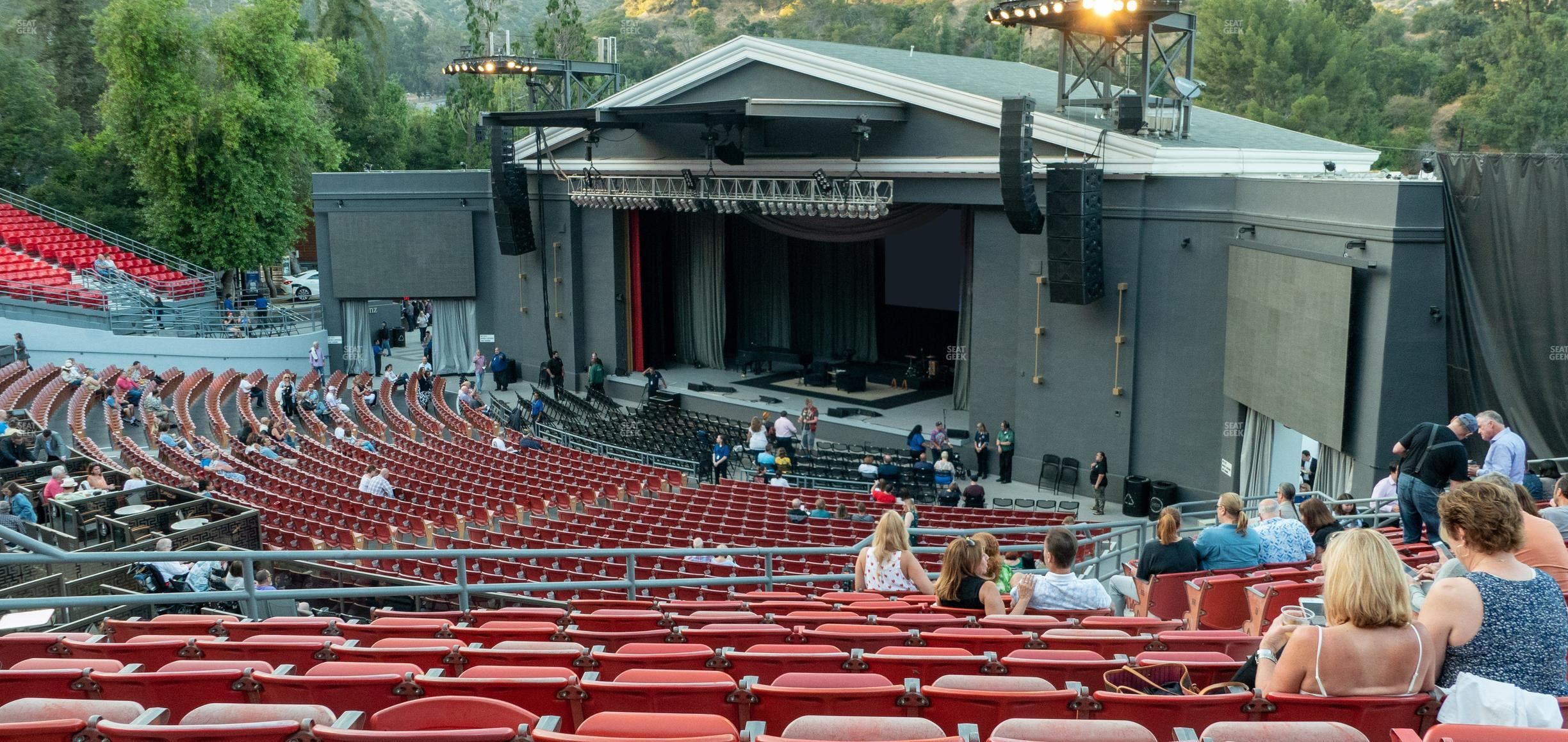 The Greek Theatre - Los Angeles - Section South Terrace R 2 Seat View