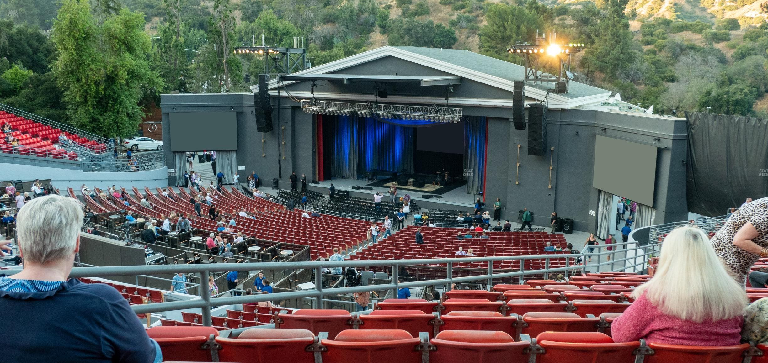 The Greek Theatre - Los Angeles - Section South Terrace R 3 Seat View