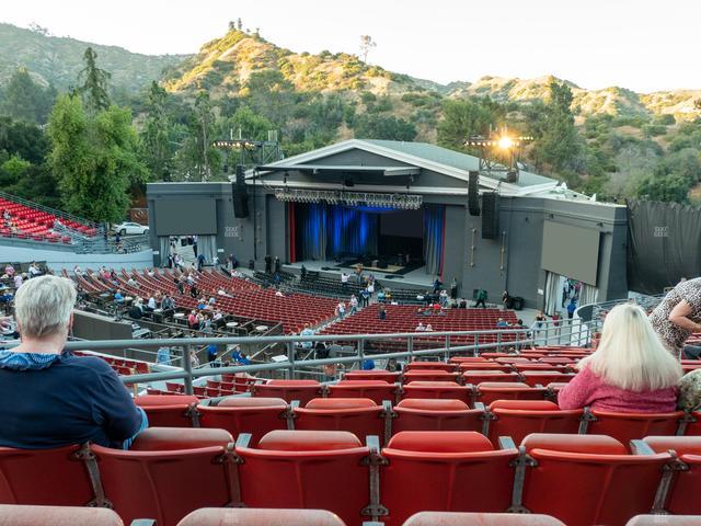 The Greek Theatre - Los Angeles - Section South Terrace R 3 Seat View