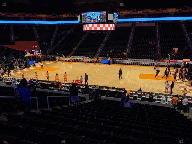 Thompson-Boling Arena at Food City Center - Section 104 Seat View