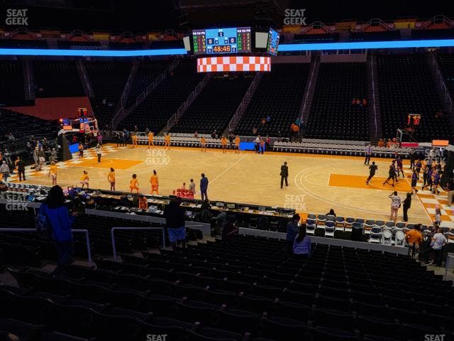 Thompson-Boling Arena at Food City Center - Section 104 Seat View Thompson-Boling Arena at Food City Center - Section 104 Seat View