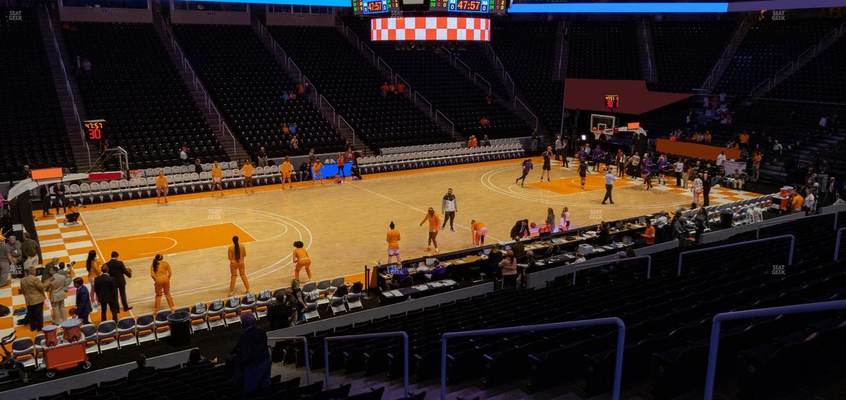 Thompson-Boling Arena at Food City Center - Section 107 Seat View