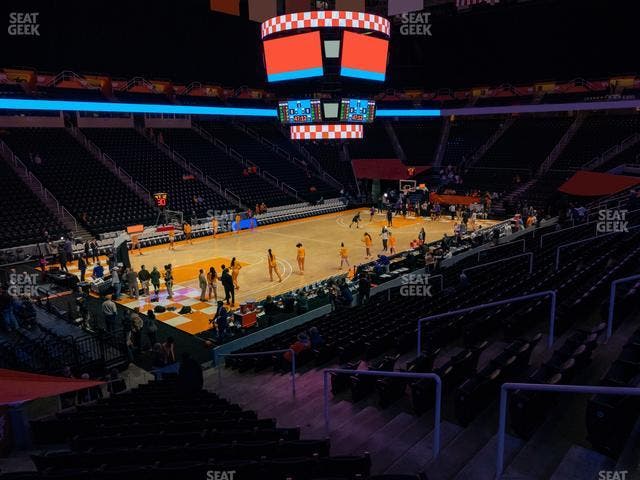Thompson-Boling Arena at Food City Center - Section 109 Seat View Thompson-Boling Arena at Food City Center - Section 109 Seat View