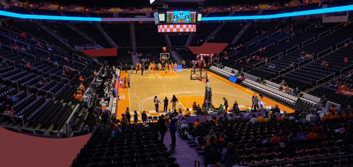 Thompson-Boling Arena at Food City Center - Section 130 Seat View