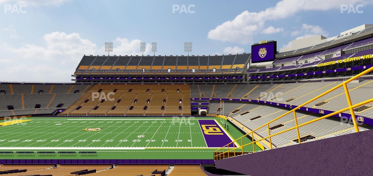 Tiger Stadium - Section 100 Seat View