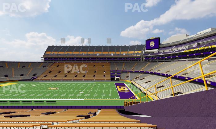 Tiger Stadium - Section 100 Seat View