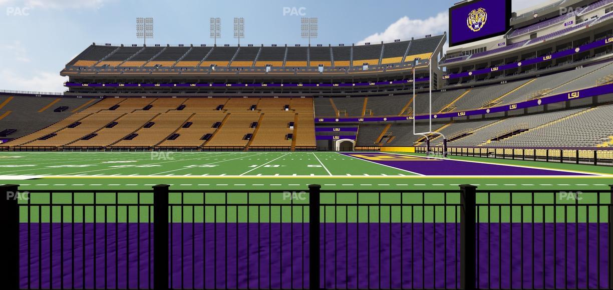 Tiger Stadium - Section 100 Seat View