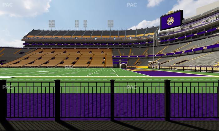 Tiger Stadium - Section 100 Seat View