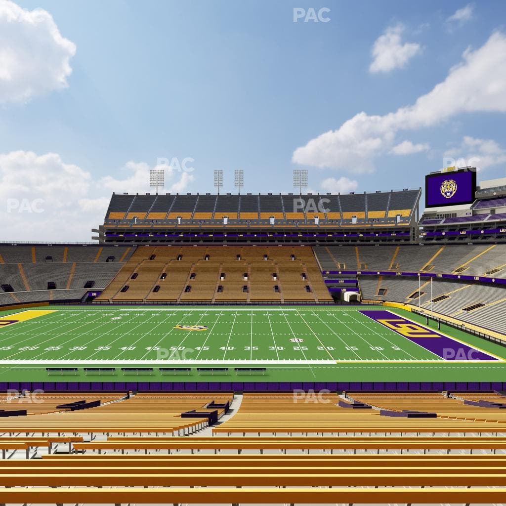 Tiger Stadium - Section 102 Seat View
