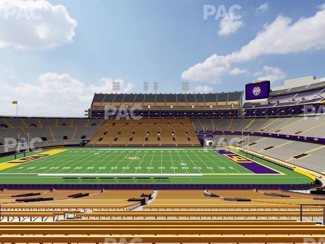 Tiger Stadium - Section 102 Seat View