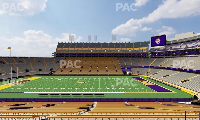 Tiger Stadium - Section 102 Seat View