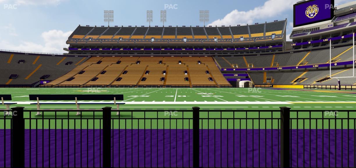 Tiger Stadium - Section 102 Seat View