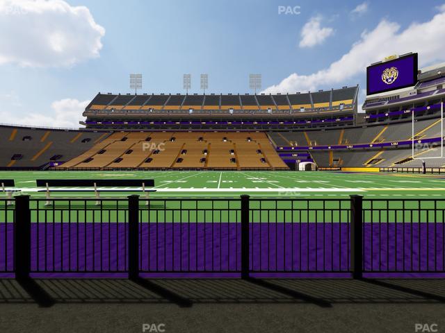 Tiger Stadium - Section 102 Seat View