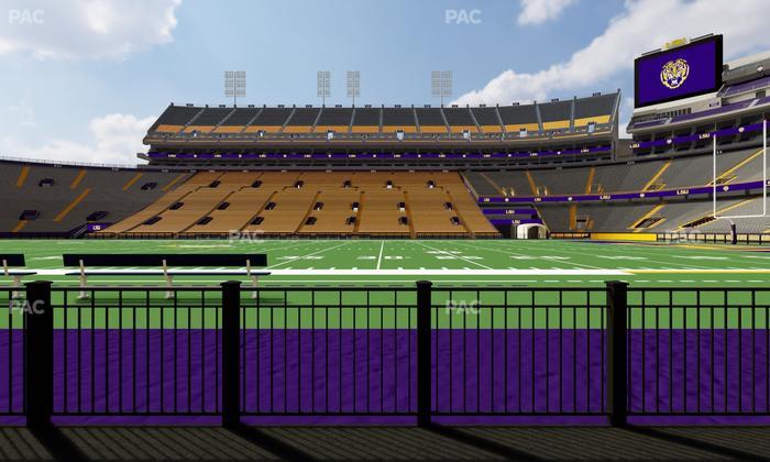 Tiger Stadium - Section 102 Seat View