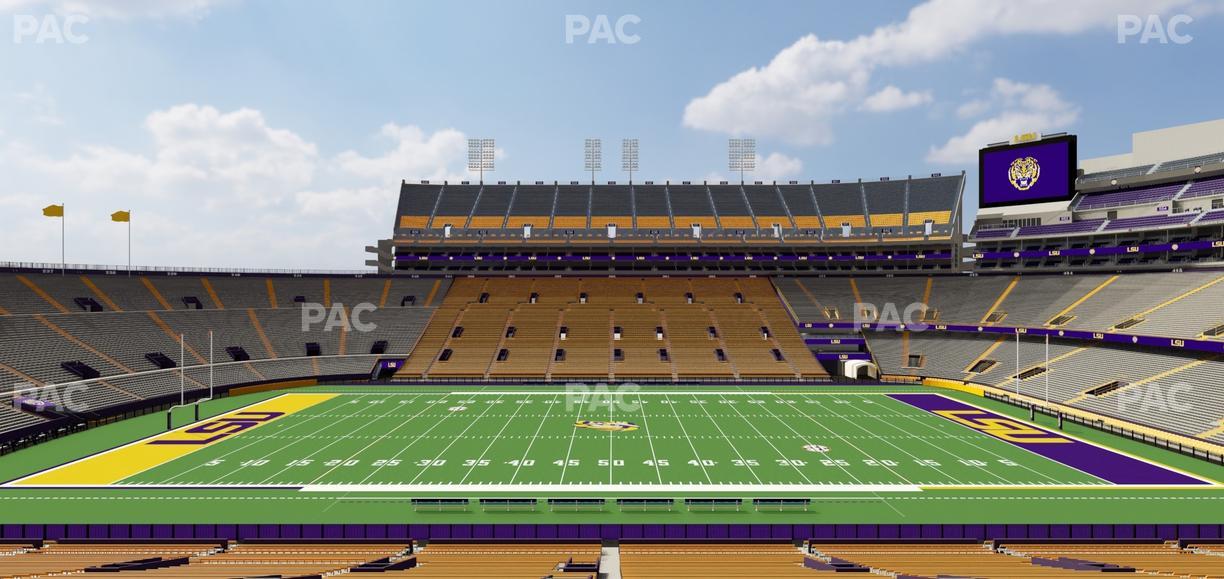 Tiger Stadium - Section 103 Seat View