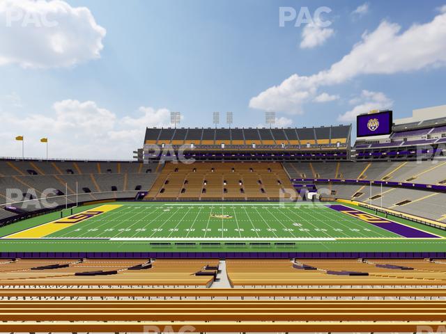 Tiger Stadium - Section 103 Seat View