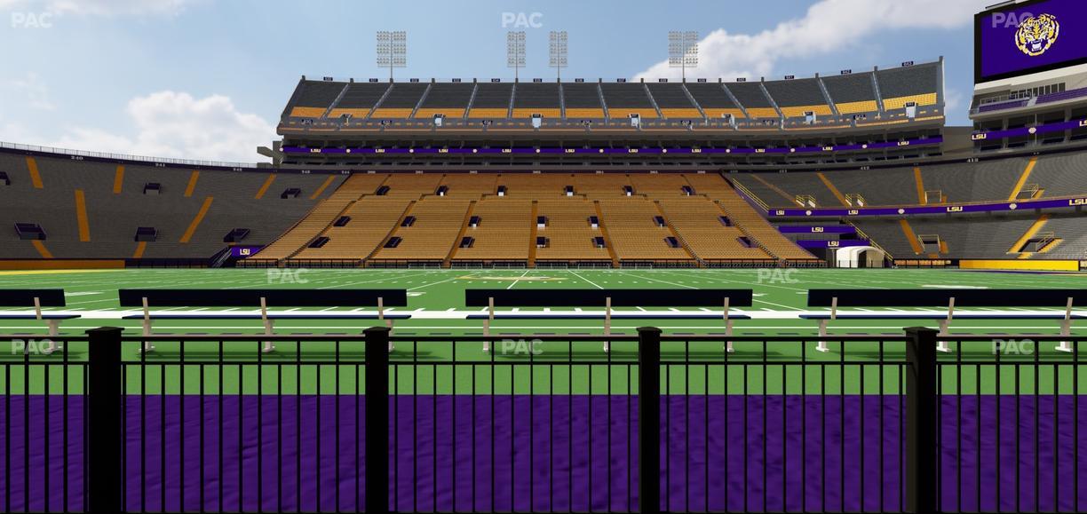 Tiger Stadium - Section 103 Seat View