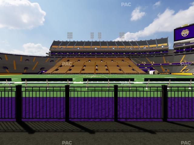 Tiger Stadium - Section 103 Seat View
