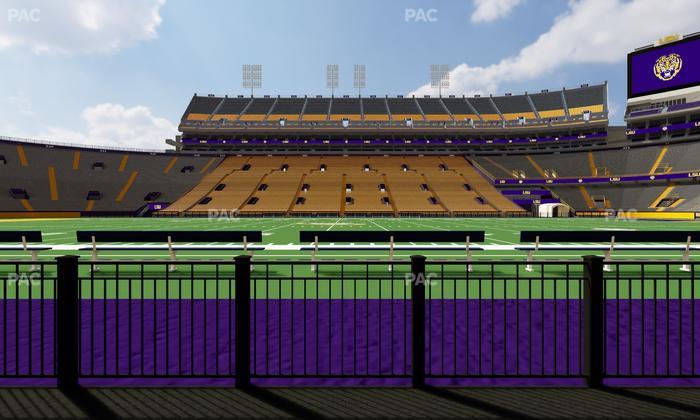 Tiger Stadium - Section 103 Seat View