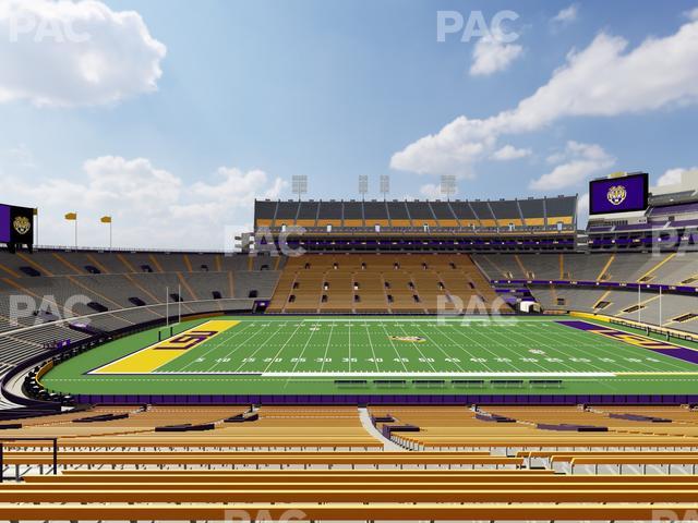 Tiger Stadium - Section 104 Seat View