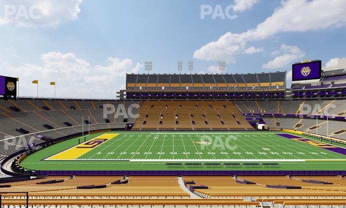 Tiger Stadium - Section 104 Seat View