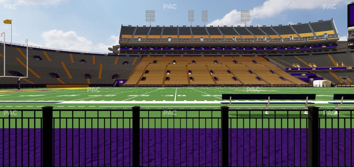 Tiger Stadium - Section 104 Seat View