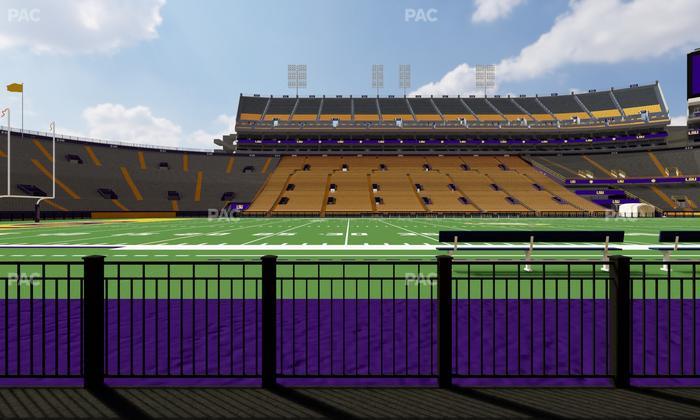 Tiger Stadium - Section 104 Seat View
