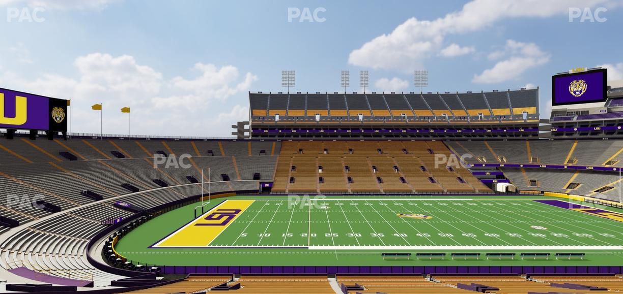 Tiger Stadium - Section 105 Seat View