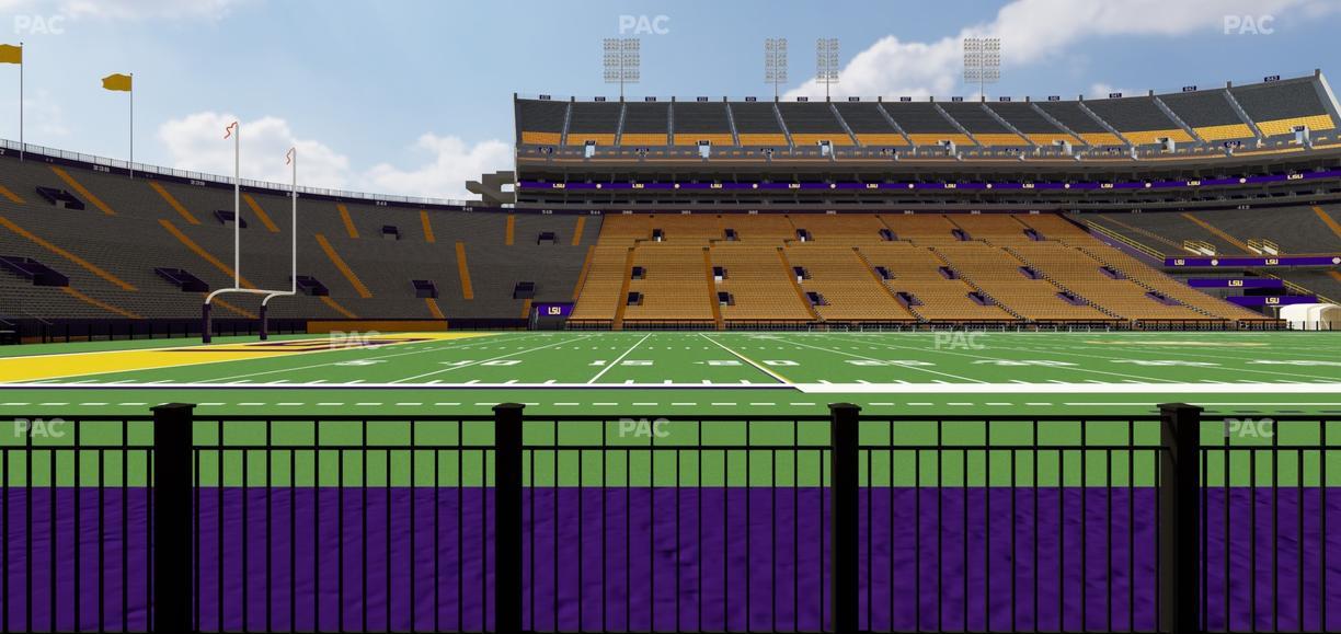 Tiger Stadium - Section 105 Seat View