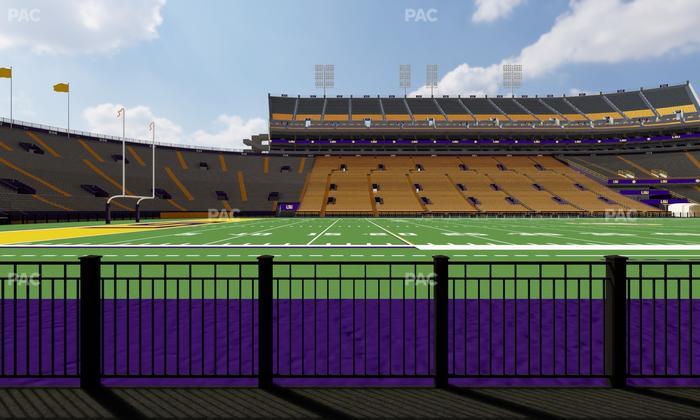 Tiger Stadium - Section 105 Seat View