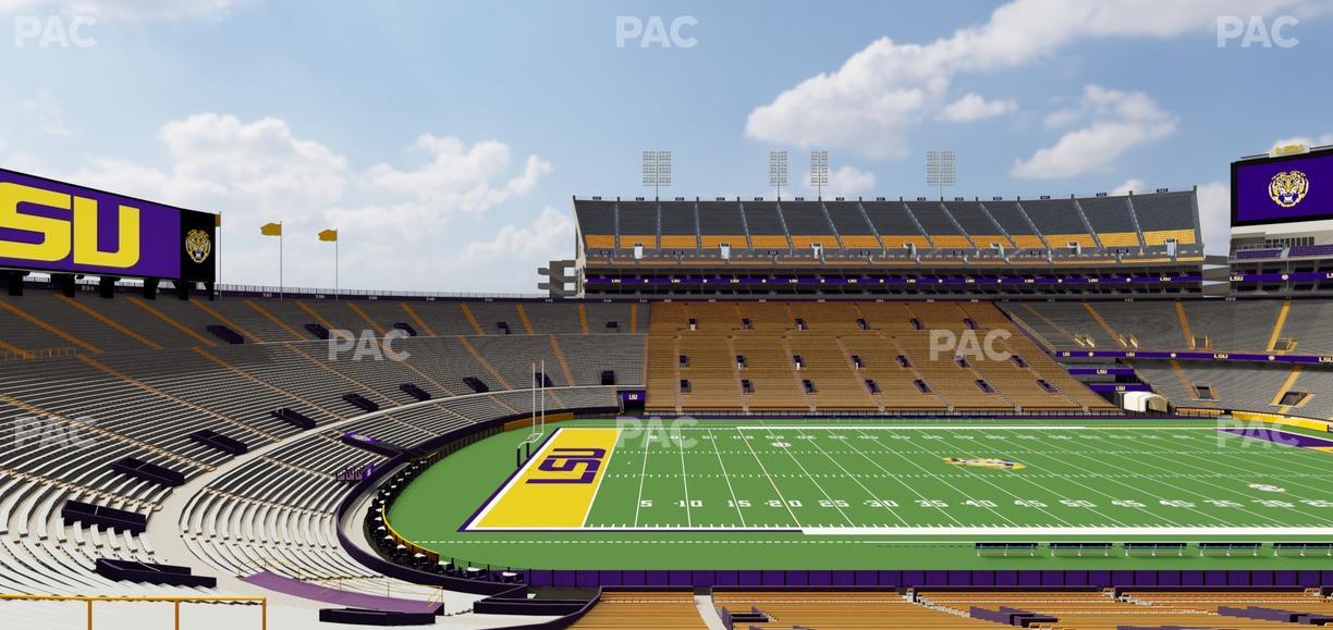 Tiger Stadium - Section 106 Seat View