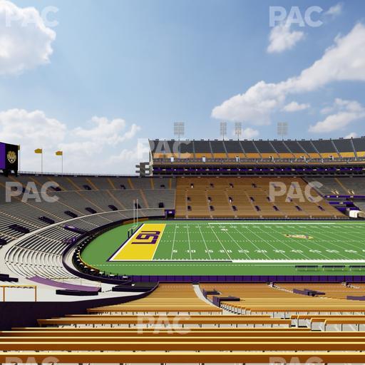 Tiger Stadium - Section 106 Seat View