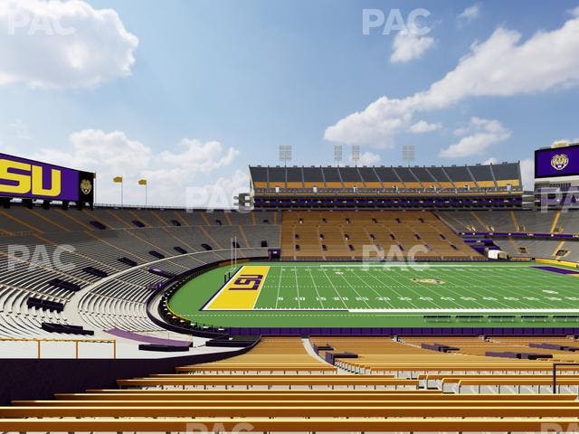 Tiger Stadium - Section 106 Seat View