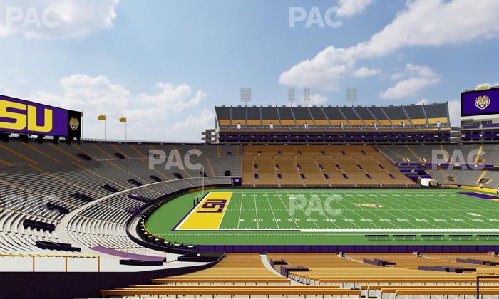 Tiger Stadium - Section 106 Seat View