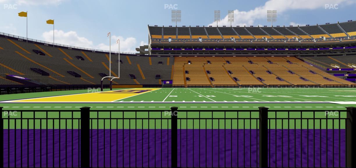 Tiger Stadium - Section 106 Seat View