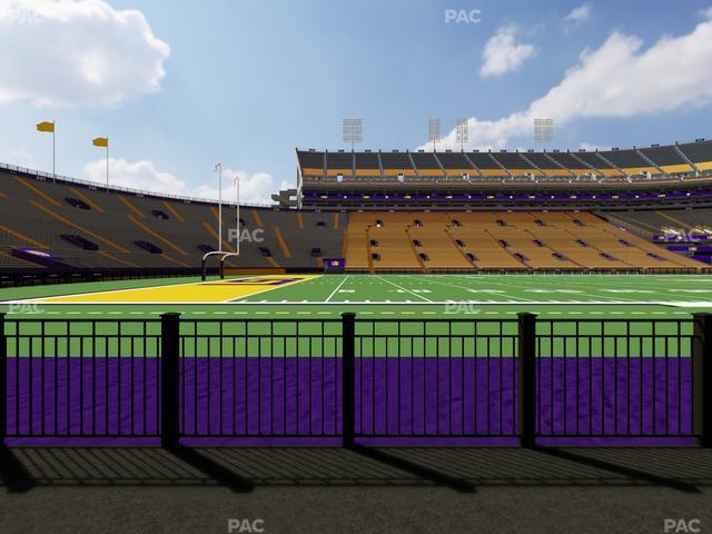 Tiger Stadium - Section 106 Seat View
