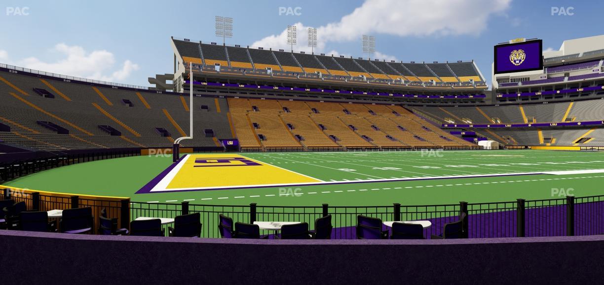 Tiger Stadium - Section 201 Seat View