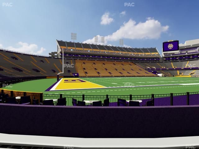 Tiger Stadium - Section 201 Seat View