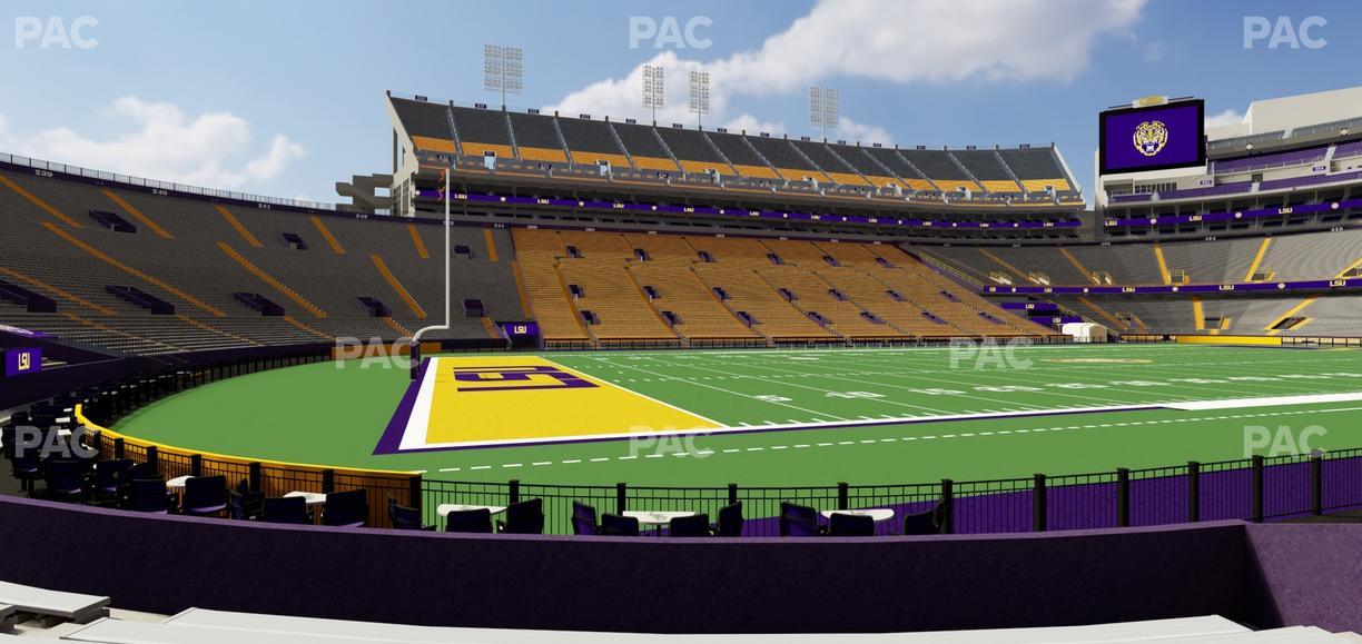 Tiger Stadium - Section 201 Seat View